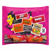 Hershey Assorted Flavored Snack Size Halloween Candy Bag Perspective: Main
