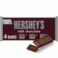 HERSHEY'S Milk Chocolate Snack Size Candy Bars Perspective: Main