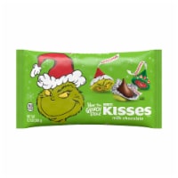 HERSHEY'S KISSES Grinch Milk Chocolate Christmas Candy Bag