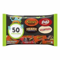 Hershey Miniatures Chocolate Assortment Candy Halloween Variety Bag Perspective: Main