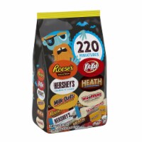 Hershey Miniatures Chocolate and White Creme Assortment Candy Halloween Bulk Variety Bag Perspective: Main