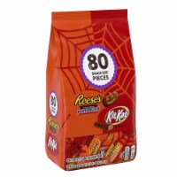 REESE'S and KIT KAT® Milk Chocolate Assortment Snack Size Candy Halloween Bulk Variety Bag Perspective: Main