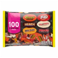 Hershey Miniatures Chocolate Assortment Candy Halloween Variety Bag Perspective: Main