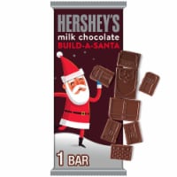 HERSHEY'S Milk Chocolate Build-A-Santa Christmas Candy Bar Perspective: Main