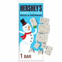 HERSHEY'S Cookies 'n' Creme Build-A-Snowman Christmas Candy Bar Perspective: Main