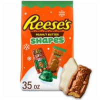 REESE'S Assorted Flavored Peanut Butter Shapes Christmas Candy Bag Perspective: Main