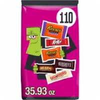 Hershey Assorted Flavored Halloween Candy Bulk Bag Perspective: Main