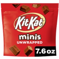 KIT KAT® Minis Milk Chocolate Wafer Candy Bar Resealable Pouch
