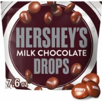 HERSHEY'S Milk Chocolate Drops Candy Resealable Bag
