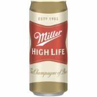 Miller High Life American Lager Beer Single Can