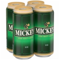 Mickeys Fine Malt Liquor Ale Beer Perspective: Main