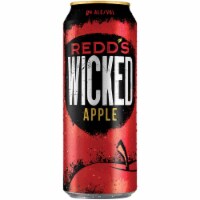 Redd's Wicked Apple Ale Beer Single Can Perspective: Main