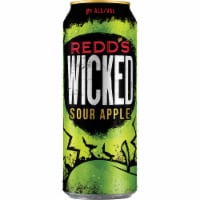 Redd's Wicked Sour Apple Golden Ale Beer Perspective: Main