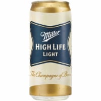 Miller High Life Light Lager Beer Perspective: Main