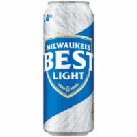 Milwaukee's Best Light American Lager Single Can Perspective: Main