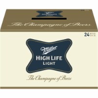 Miller High Life Light Lager Beer Perspective: Main