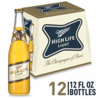 Miller High Life Light American Lager Beer Perspective: Main