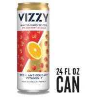 Vizzy Mimosa Strawberry Orange Hard Seltzer Perspective: Main