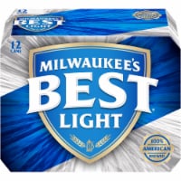Milwaukee's Best Light American Lager Beer 12 Cans Perspective: Main