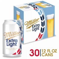 Miller64 Extra Light Lager Beer 30 Cans