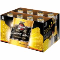 Miller Genuine Draft Lager Beer 8 Count Perspective: Main