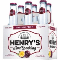 Henry's Hard Sparkling Passion Fruit Water 6 Count Perspective: Main