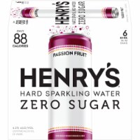 Henry's Hard Passion Fruit Spiked Sparkling Water 6 Count Perspective: Main