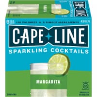 Cape Line Gluten Free Sparkling Margarita Cocktails 6 Count Perspective: Main