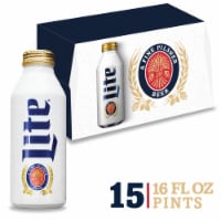 Miller Lite Football American Pilsner Light Lager Beer Perspective: Main