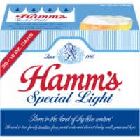 Hamm's Special Light Lager Beer Perspective: Main