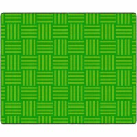 Flagship Carpets FE383-58A 10 ft. 9 x 13 ft. 2 Hashtag Tone on Tone Rug, Lime - Rectangle