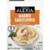 Alexia Mashed Cauliflower with Sea Salt Frozen Vegetables Perspective: Main