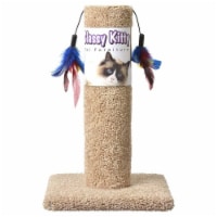 North American Pet Cat Post with Feather Perspective: Main