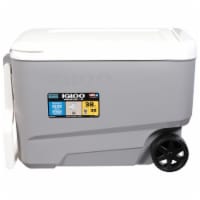 Igloo® 38 Quart Wheelie Cooler - Gray Perspective: Main