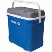 Igloo Cooler,30qt.,Gray,Plastic 50334