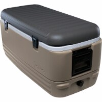 Igloo MaxCold Sportsman 120 Qt. Cooler, Sandstone & Carbonite 50360