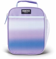 Igloo® Lunch Sack - Violet Tulip Ombre Perspective: Main