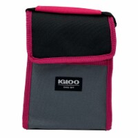 Igloo Lunch Sack - Fuschia Perspective: Main