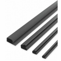 Master Caster Locking Channel,Wall/Desk,1/2Hx48L In  00206