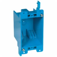 Carlon 1-Gang PVC Molded Old Work Switch Box - Blue