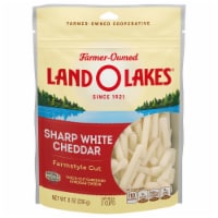 Land O Lakes® White Sharp Cheddar Cheese Farmstyle Shreds