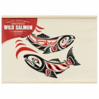 SeaBear Smoked Sockeye Salmon Wood Gift Box Perspective: Main