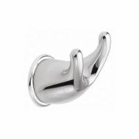 Mason Towel Hook,Silver,Metal,3-3/4 L,2-1/4 W  YB8003CH