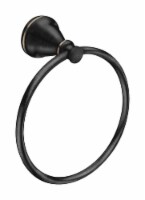 Moen Hilliard Mediterranean Bronze Towel Ring Metal - Total Qty: 1