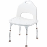 Moen Home Care 400 Lb. Adjustable Shower & Tub Seat, Glacier DN7060