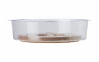 Miracle Gro 1.5 in. H x 14 in. Dia. Cork/Plastic Hybrid Plant Saucer Clear - Total Qty: 12
