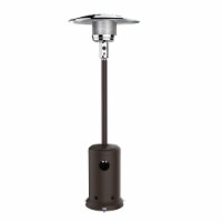 GHP Group Matte Brown Patio Heater Perspective: Main