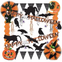 Beistle Halloween Party Decoration Halloween Trimorama - 1 Pack