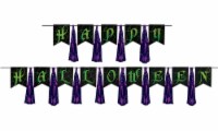 Beistle Indoor Outdoor Party Decoration Happy Halloween Tassel Streamer - 12 Pack (1/Pkg)