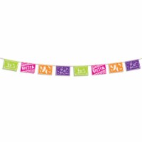 Beistle Co® Cinco de Mayo Fiesta Picado Style Banner Perspective: Main